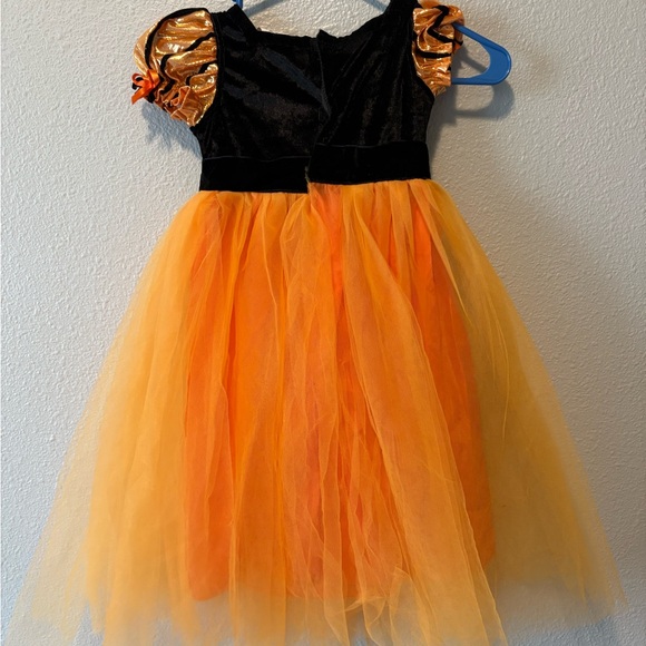 2 Target Kids Dresses Black and Orange Costume Dress - Picture 4 of 7